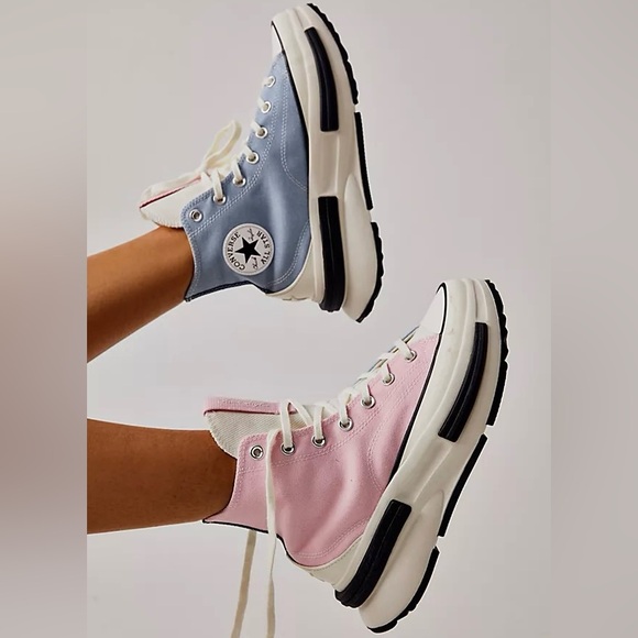 NWT Converse Run Star Legacy CX Hi Ocean Retreat Blue / Sunrise Pink UNISEX - Picture 14 of 16